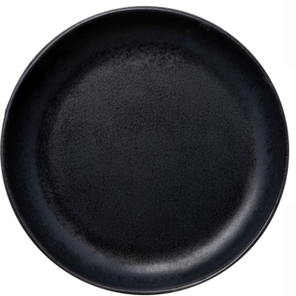 Schwarzer Teller